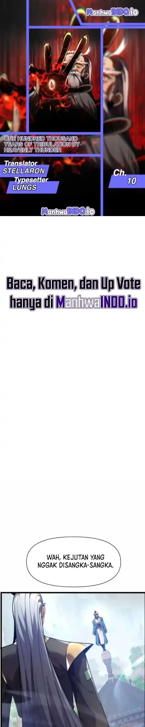 One Hundred Thousand Years of Tribulation by Heavenly Thunder Chapter 10 - halaman 1