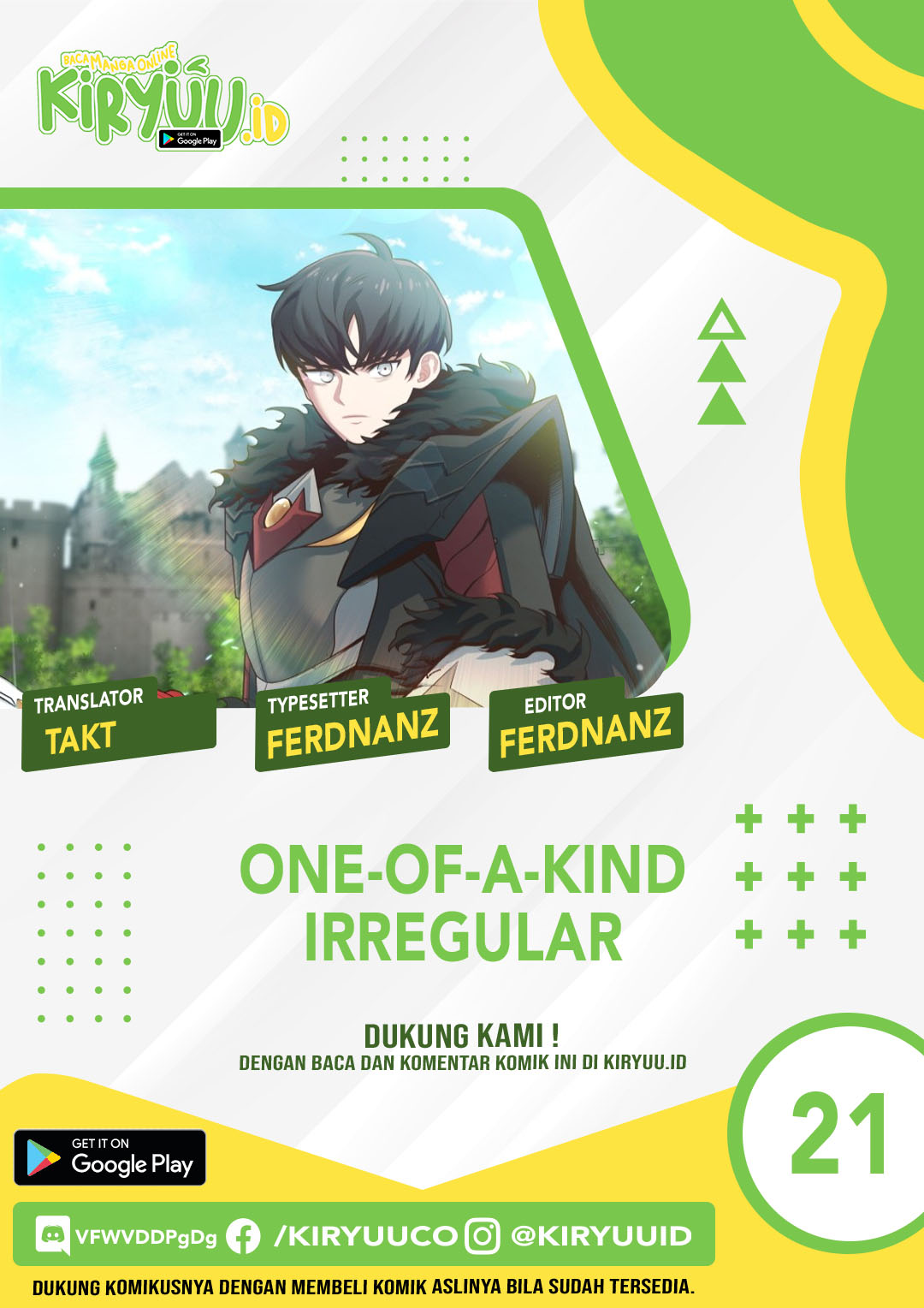 One of a Kind Irregular Chapter 21 - halaman 1