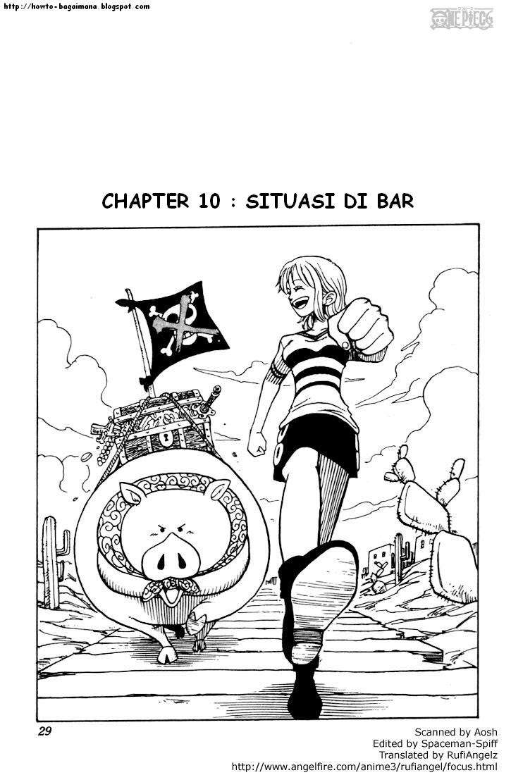 One Piece Chapter 10 - halaman 1