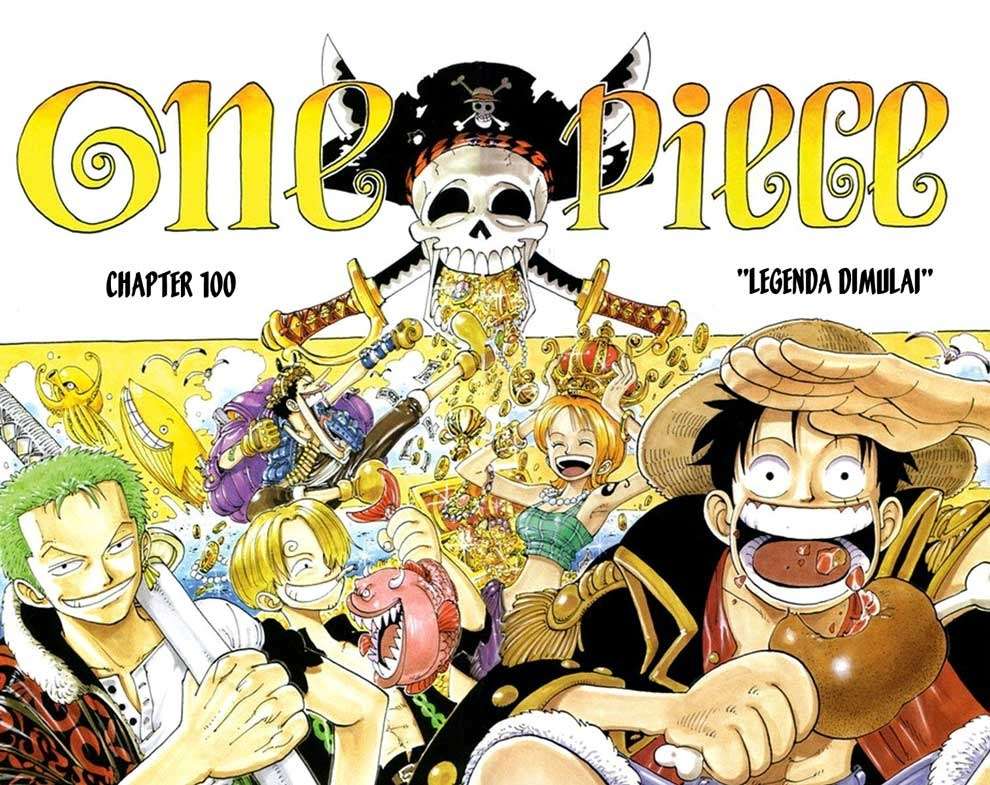 One Piece Chapter 100 - halaman 3