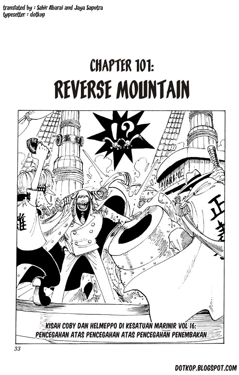 One Piece Chapter 101 - halaman 1