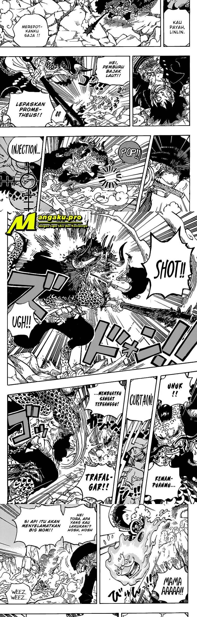 One Piece Chapter 1010 - halaman 3