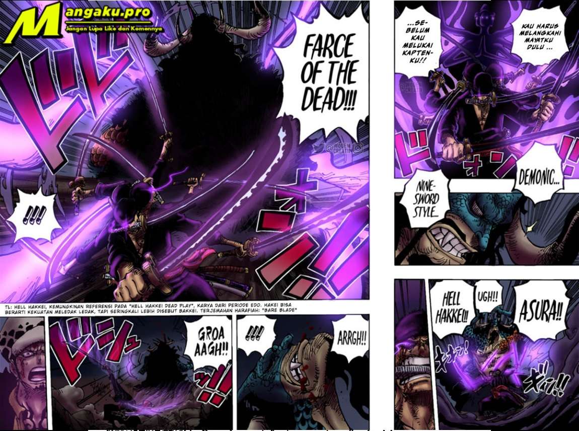 One Piece Chapter 1010 - halaman 6