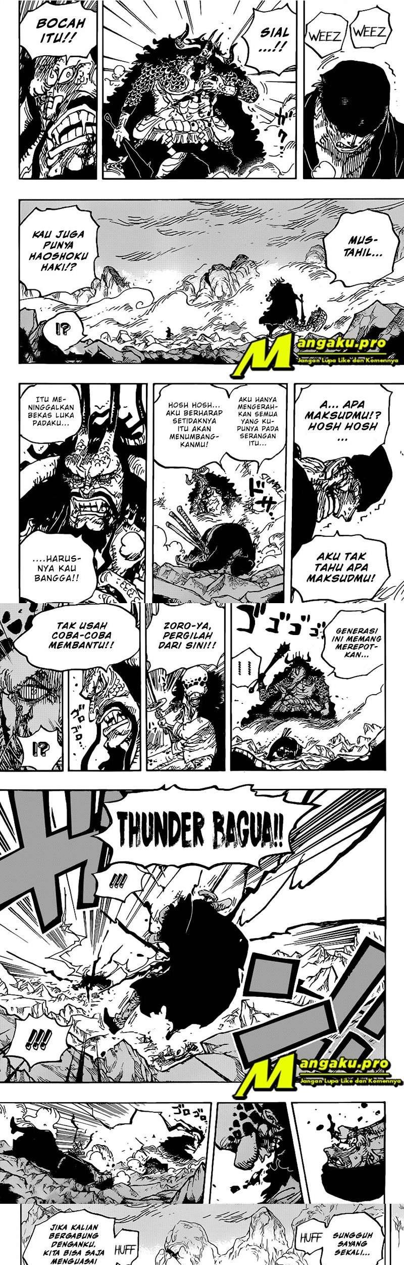 One Piece Chapter 1010 - halaman 7