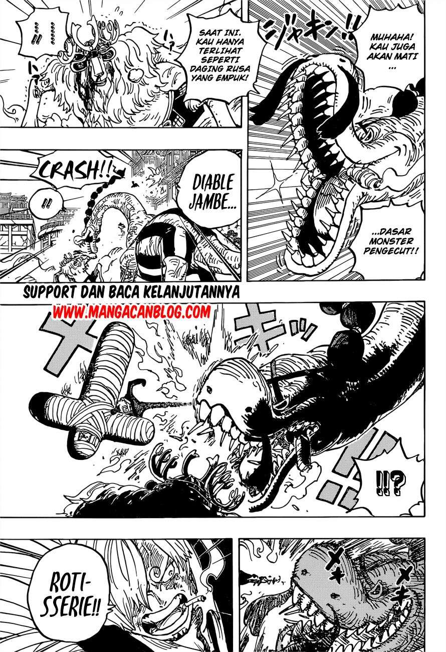 One Piece Chapter 1015 - halaman 5