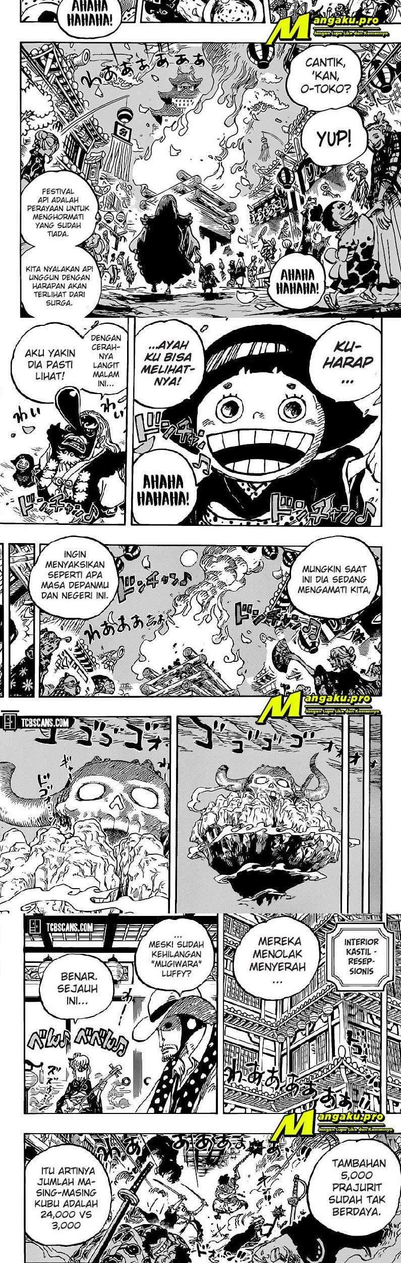 One Piece Chapter 1016 - halaman 2