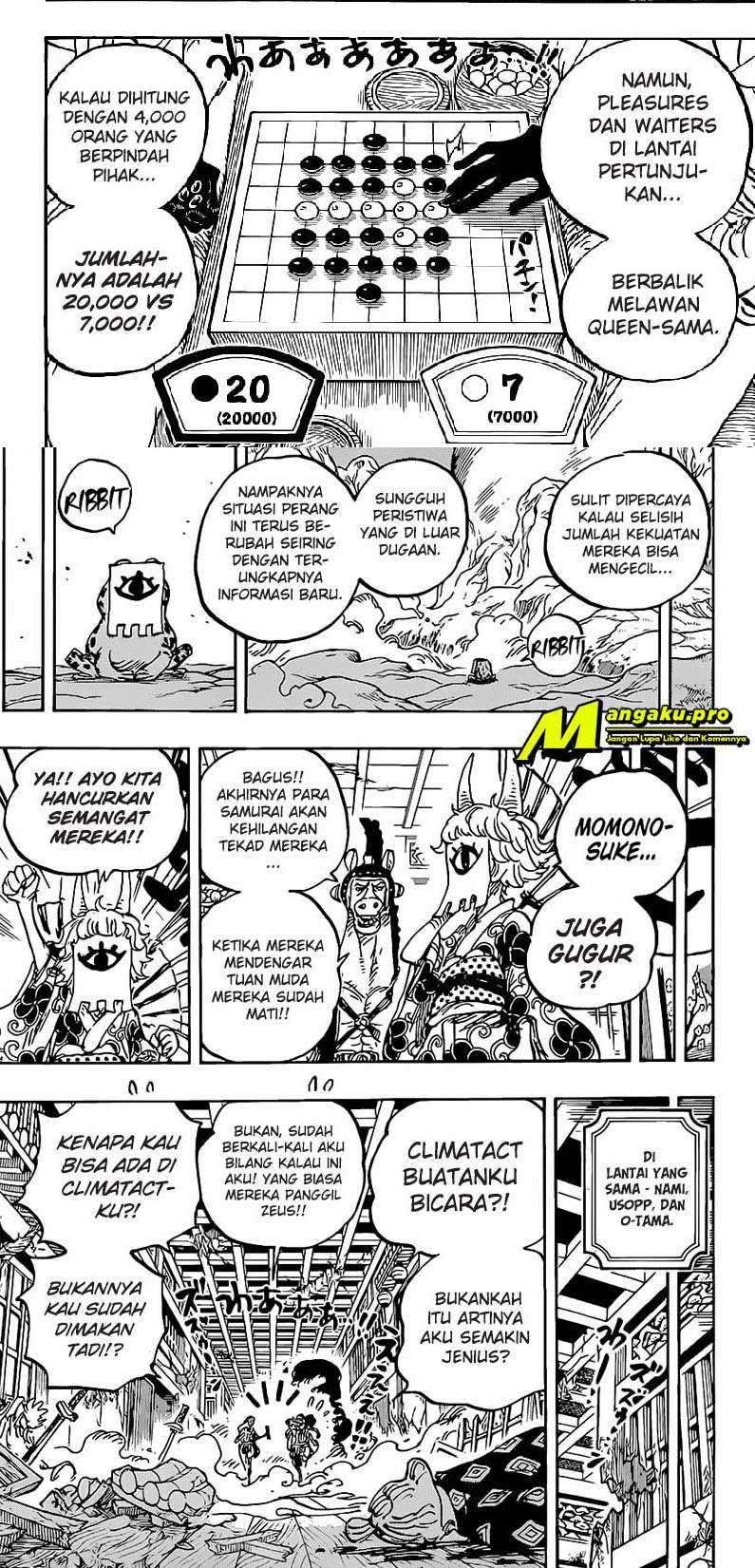 One Piece Chapter 1016 - halaman 3