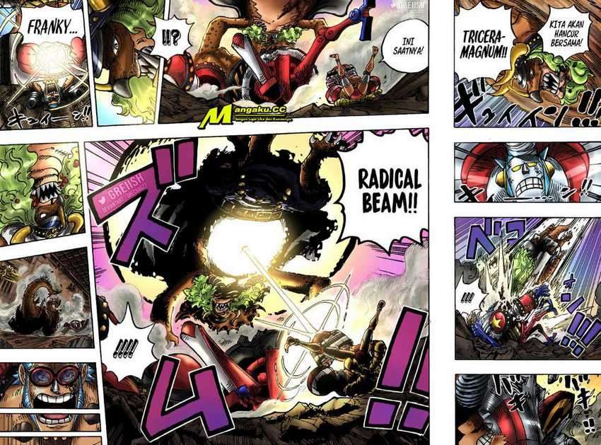 One Piece Chapter 1019 - halaman 11