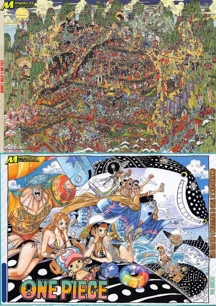 One Piece Chapter 1019 - halaman 2