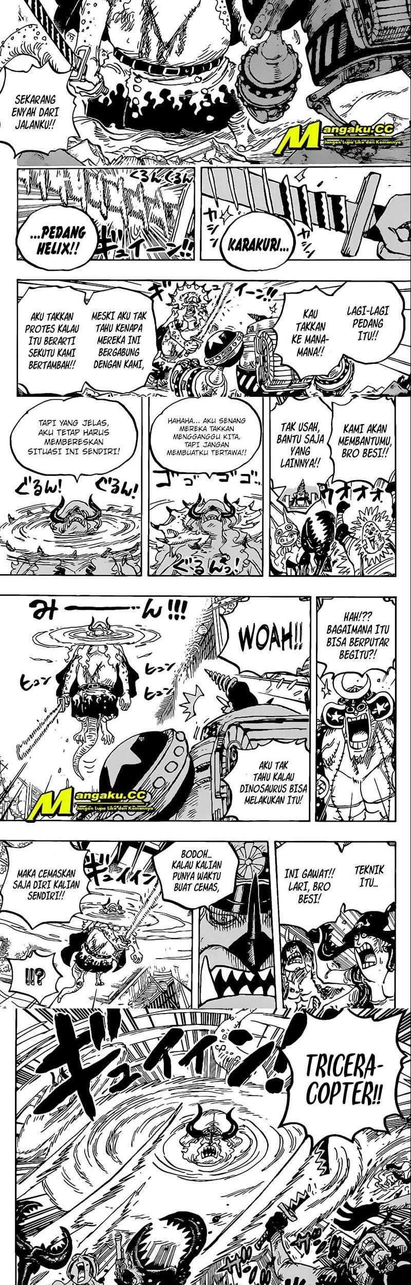 One Piece Chapter 1019 - halaman 5