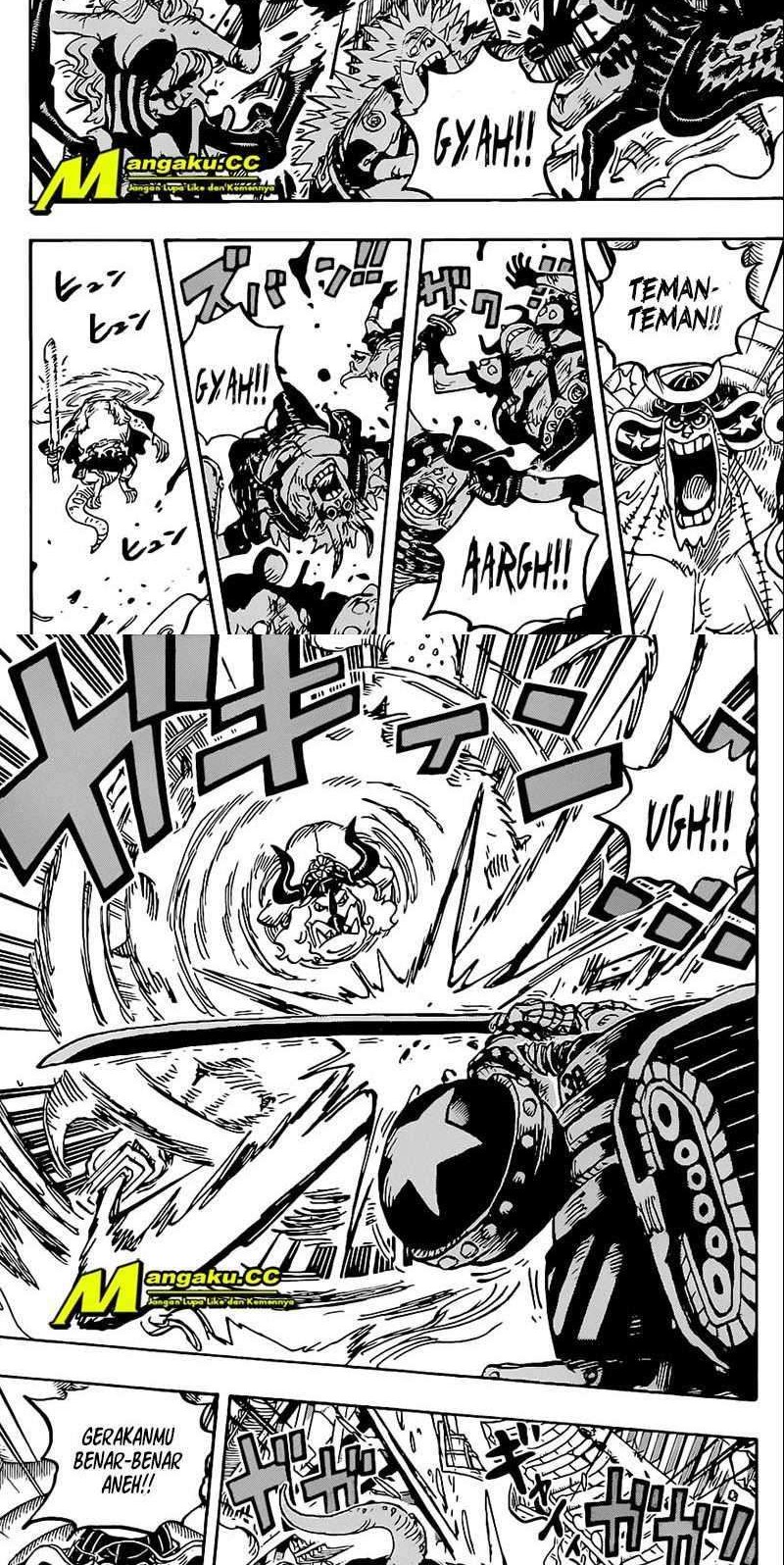 One Piece Chapter 1019 - halaman 6