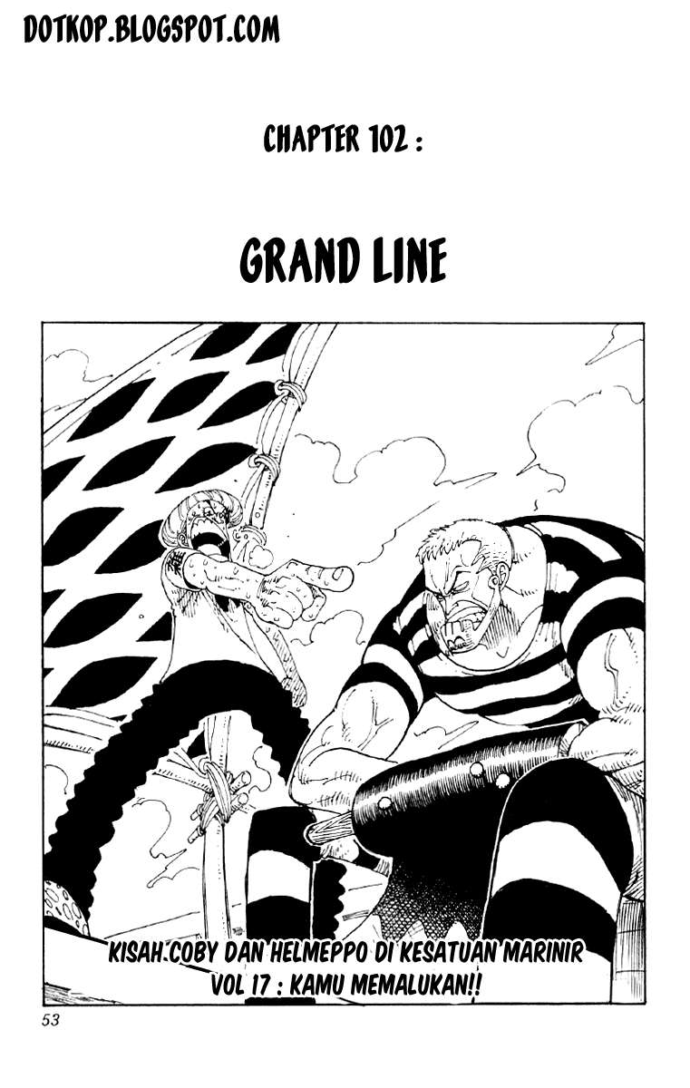 One Piece Chapter 102 - halaman 1