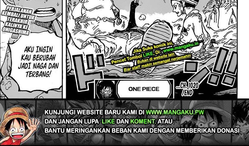 One Piece Chapter 1020 - halaman 11