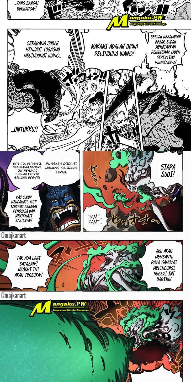 One Piece Chapter 1020 - halaman 2