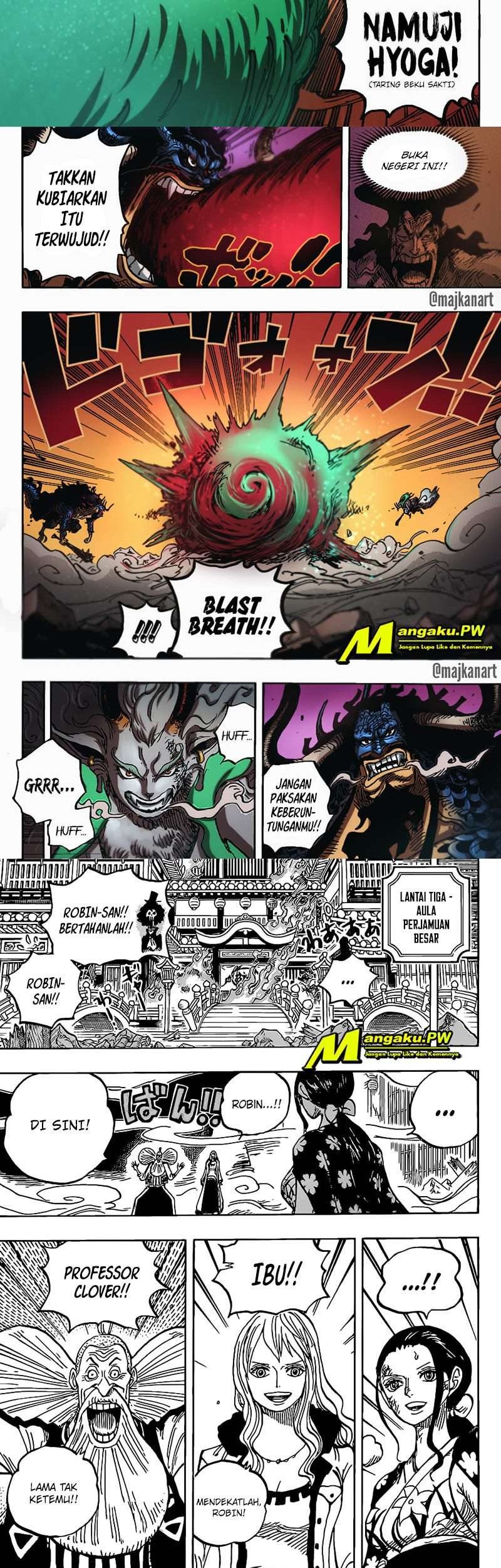 One Piece Chapter 1020 - halaman 3
