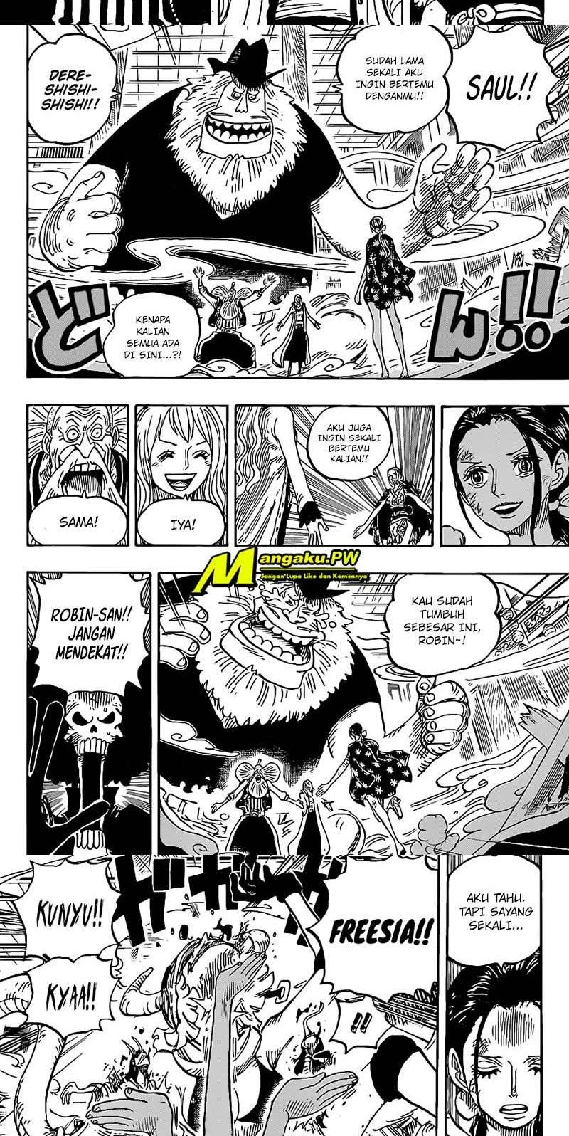 One Piece Chapter 1020 - halaman 4