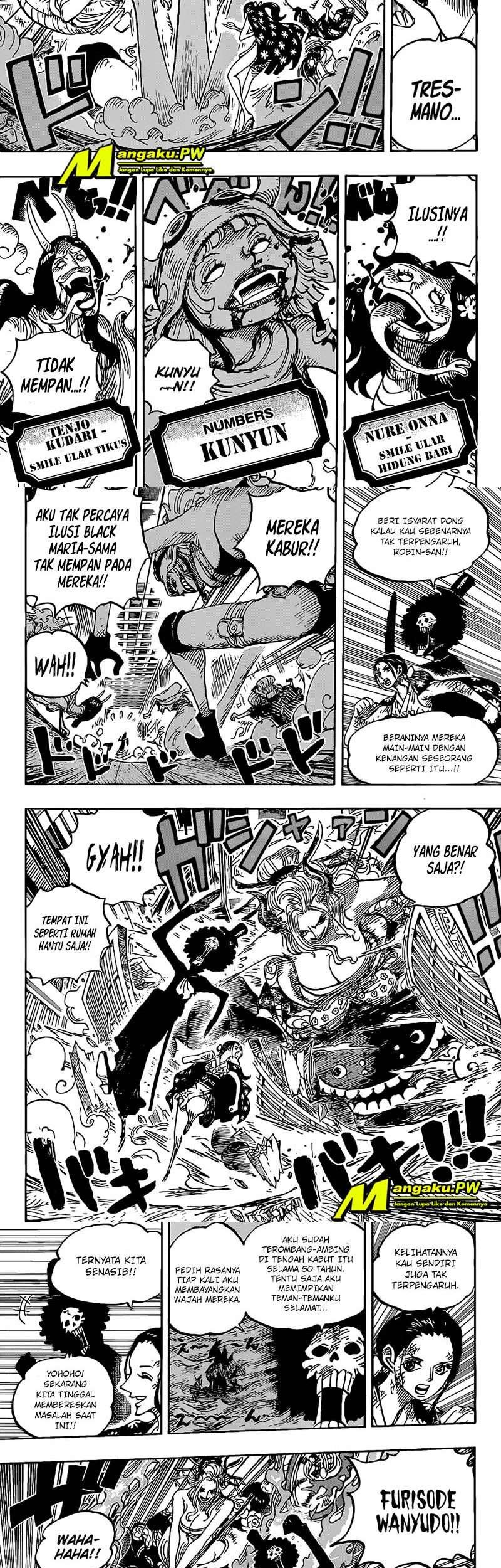 One Piece Chapter 1020 - halaman 5
