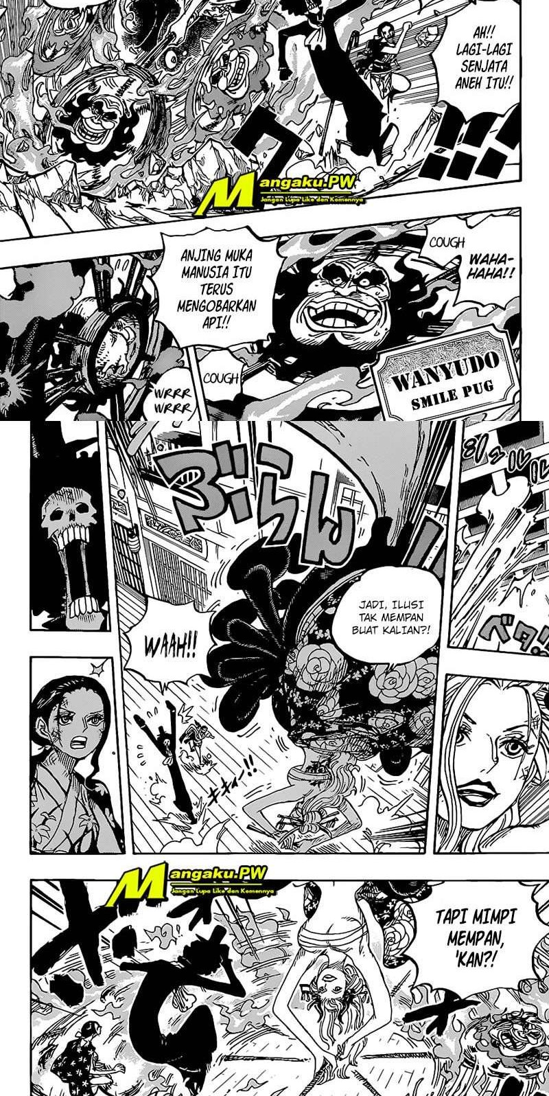 One Piece Chapter 1020 - halaman 6