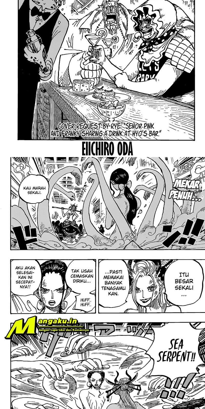 One Piece Chapter 1021 - halaman 2