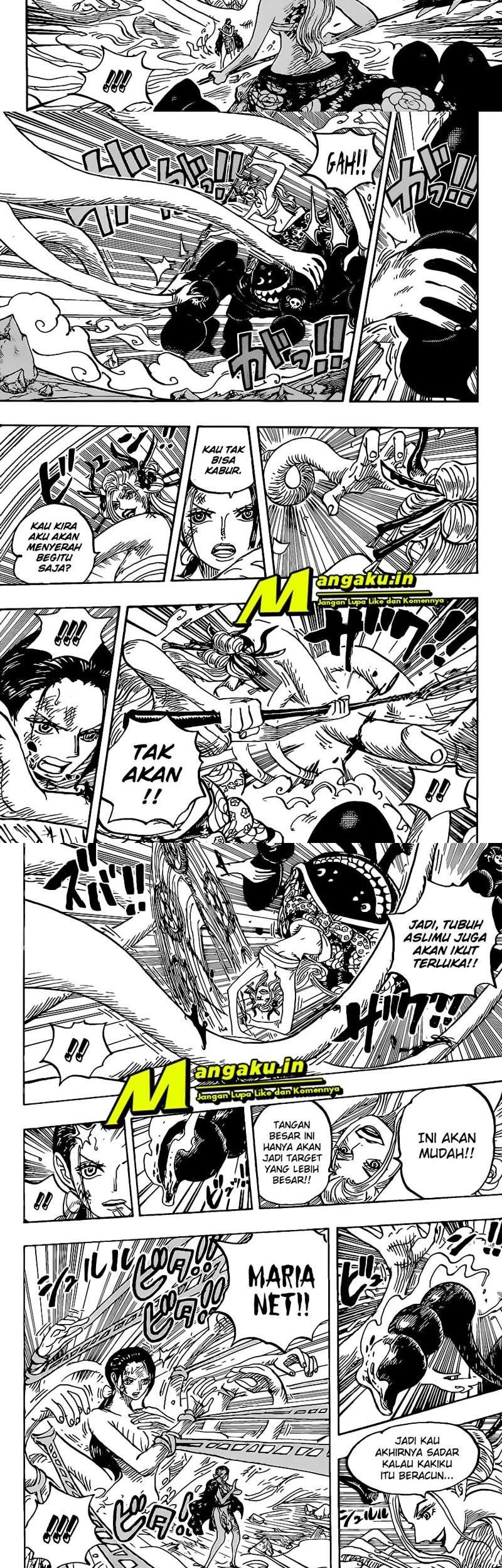 One Piece Chapter 1021 - halaman 3
