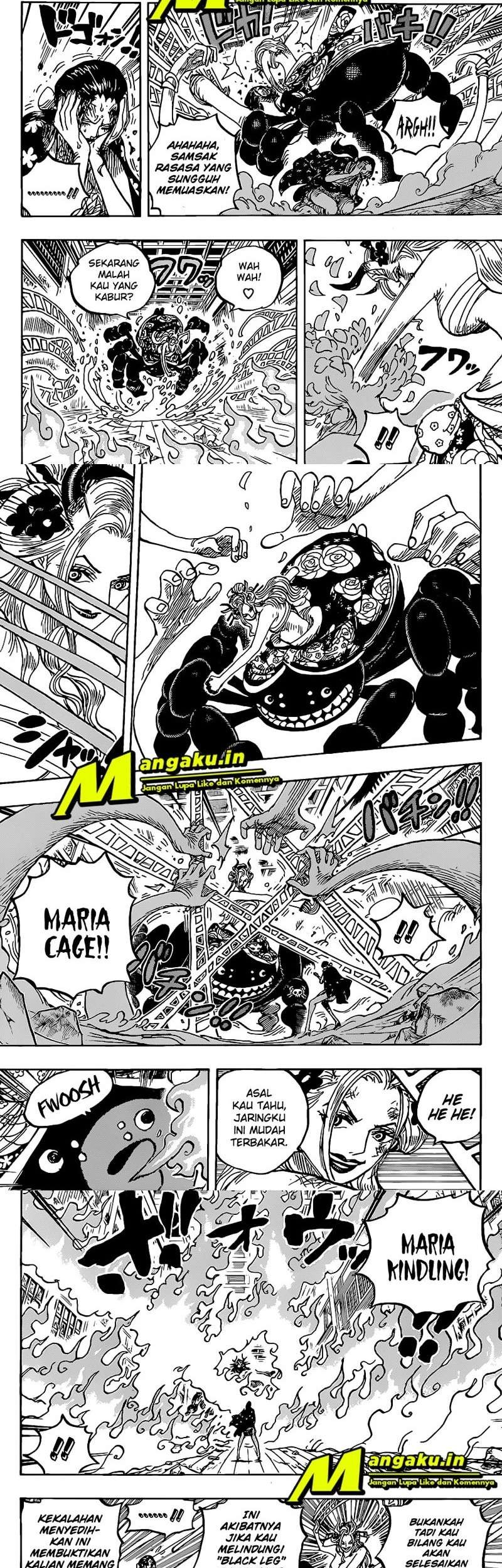 One Piece Chapter 1021 - halaman 5