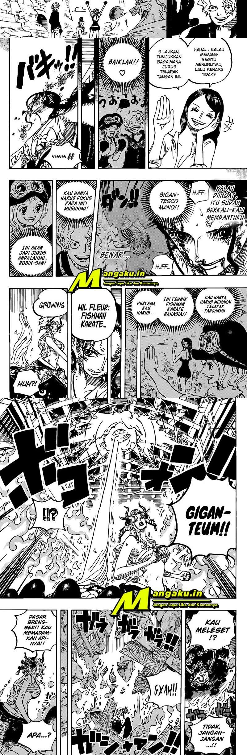 One Piece Chapter 1021 - halaman 7