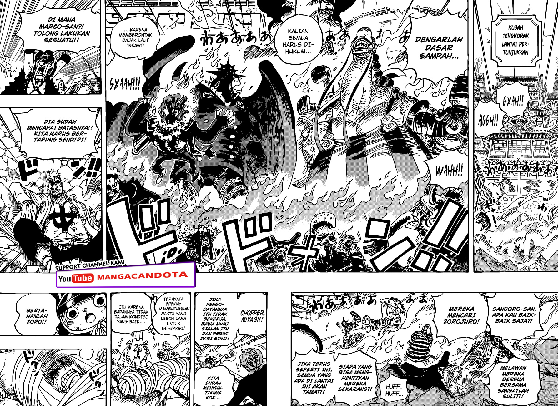 One Piece Chapter 1022 - halaman 10