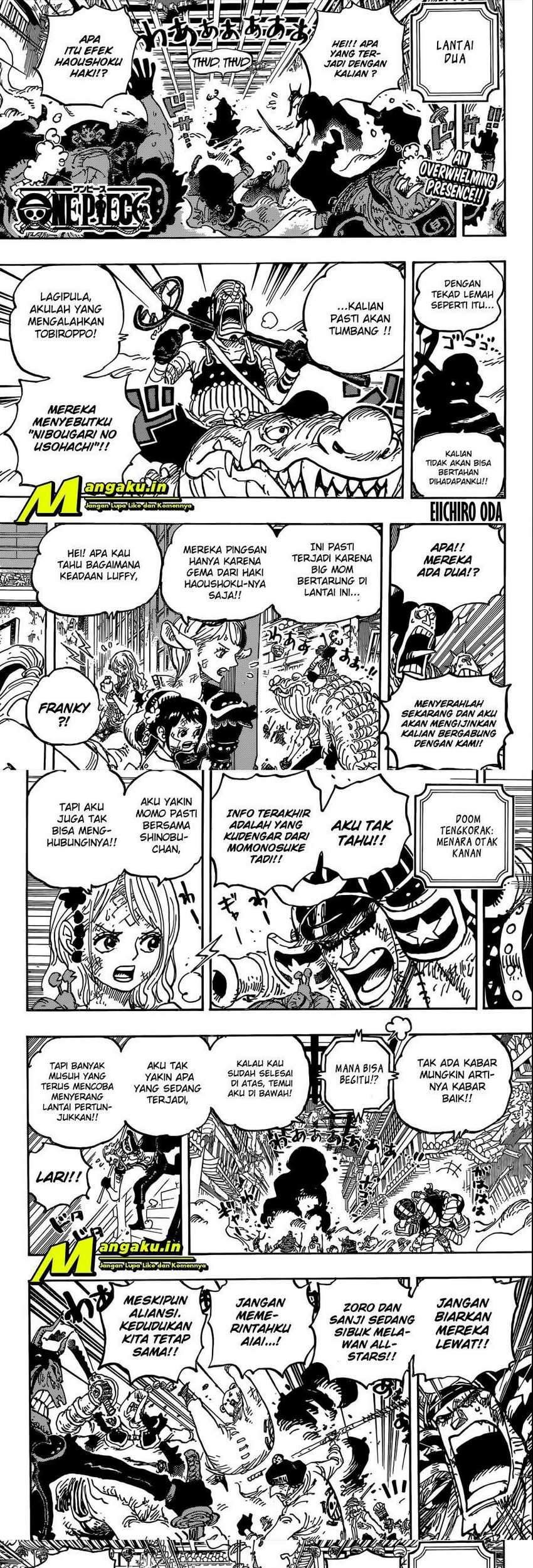 One Piece Chapter 1024 - halaman 3