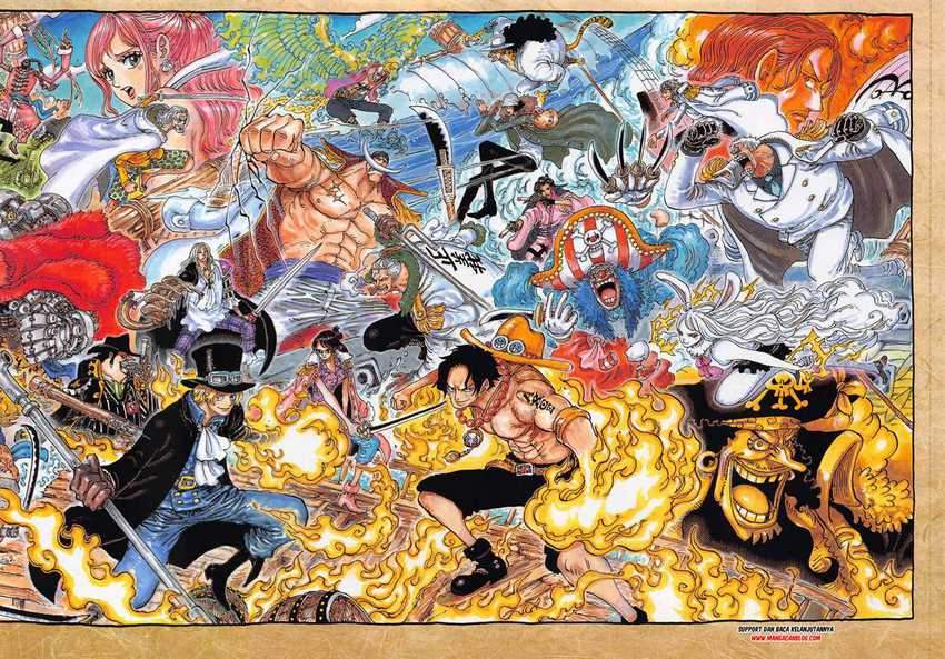 One Piece Chapter 1025 - halaman 2