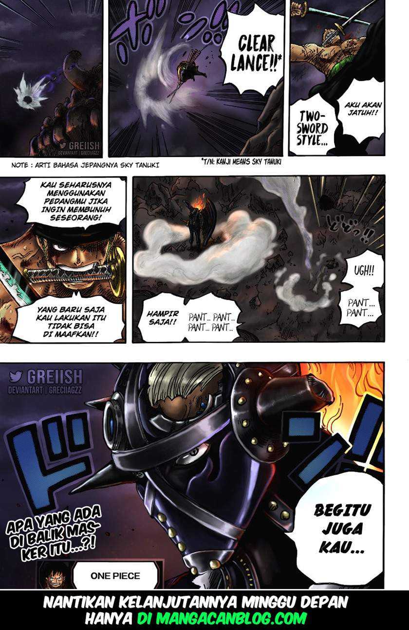 One Piece Chapter 1027 - halaman 17