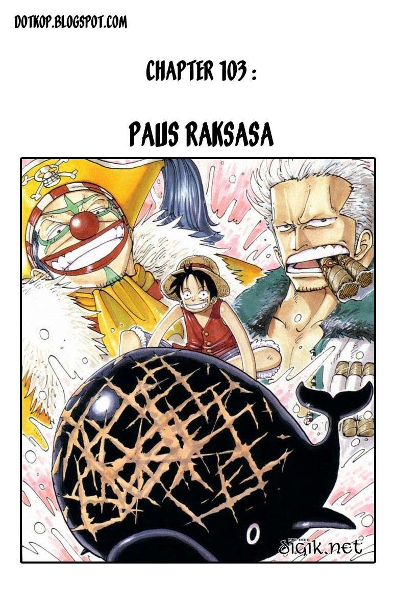 One Piece Chapter 103 - halaman 1