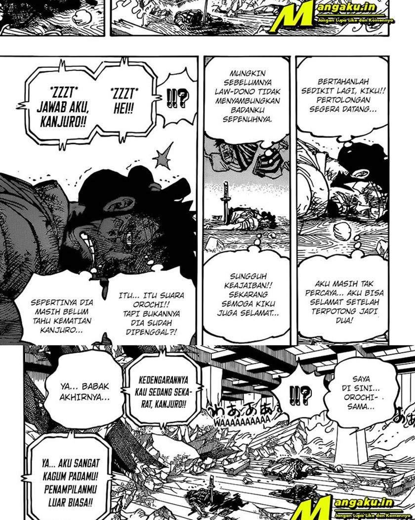 One Piece Chapter 1030 - halaman 8