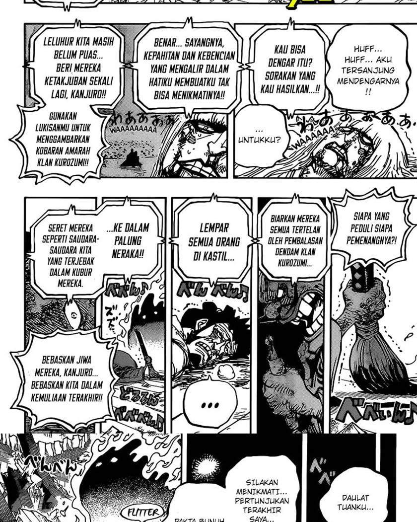 One Piece Chapter 1030 - halaman 9