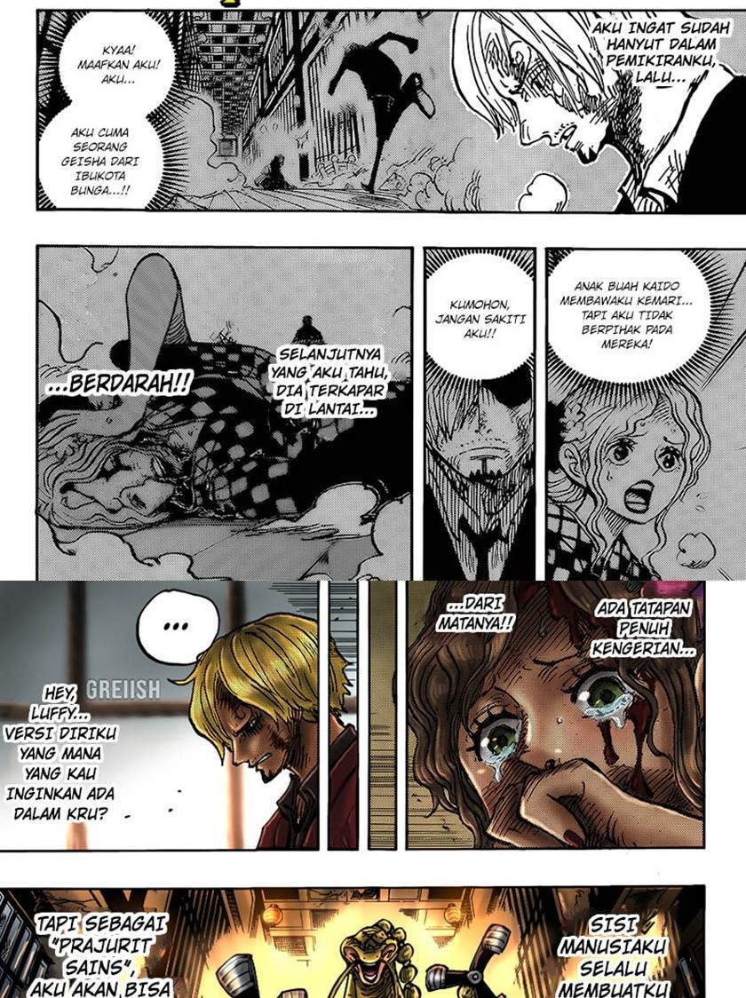 One Piece Chapter 1031 - halaman 15