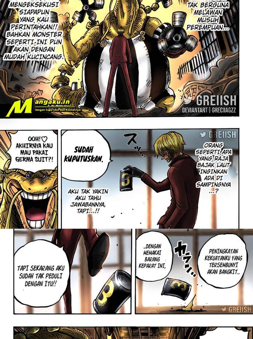 One Piece Chapter 1031 - halaman 16