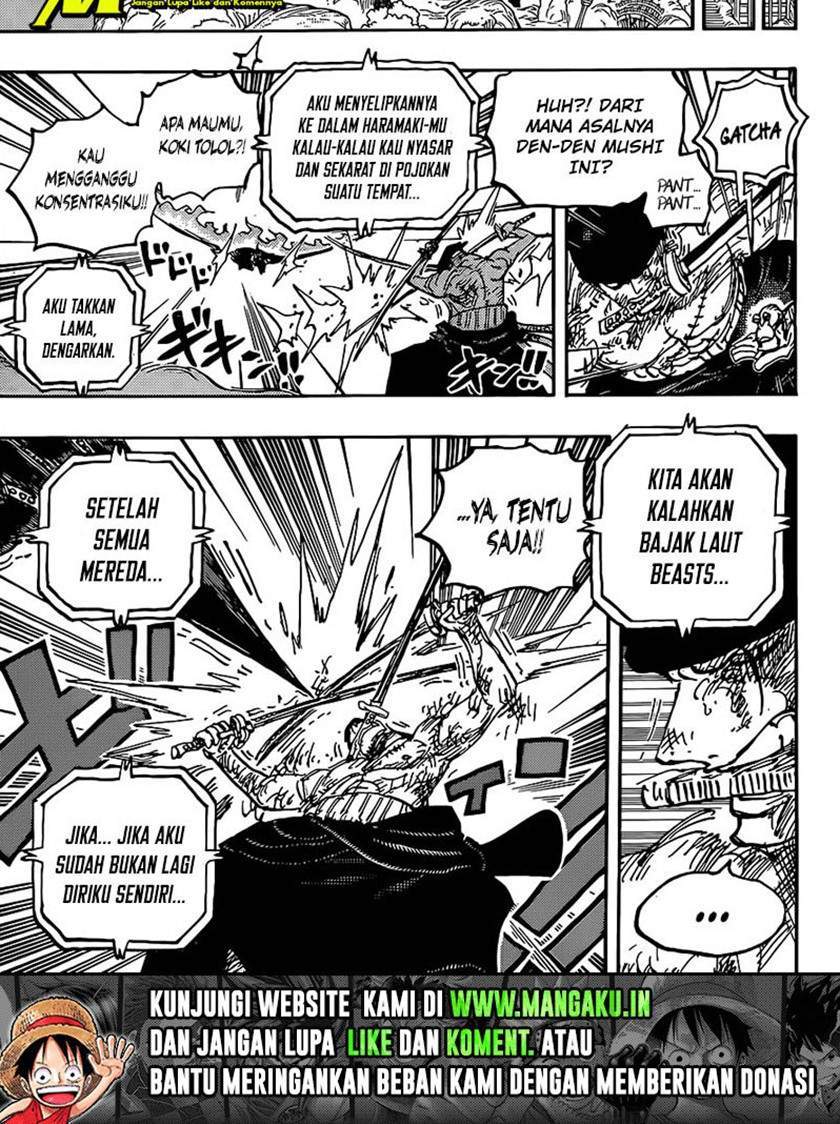 One Piece Chapter 1031 - halaman 18