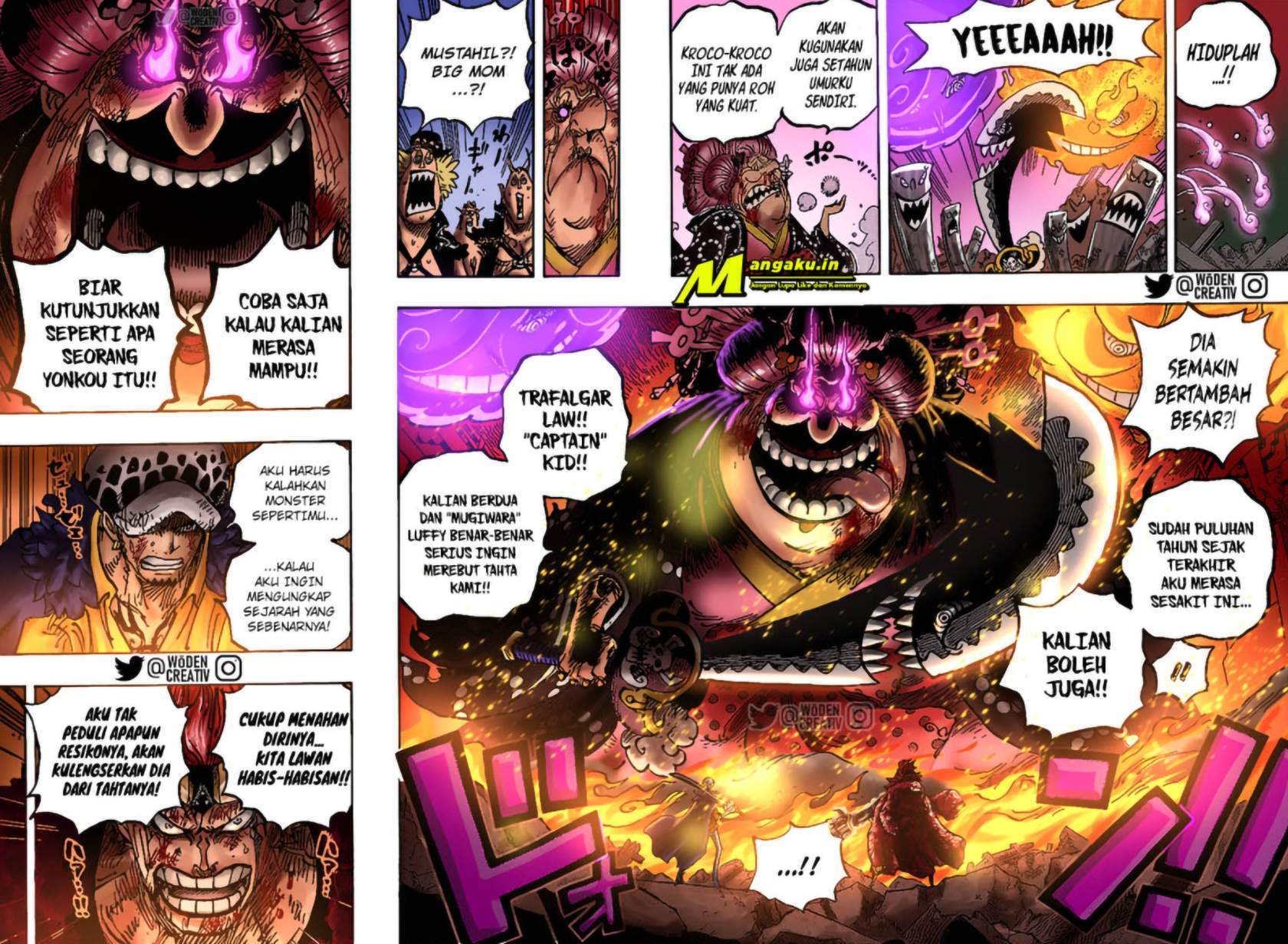 One Piece Chapter 1031 - halaman 7