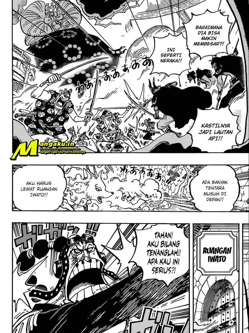 One Piece Chapter 1031 - halaman 8