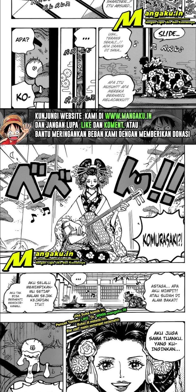 One Piece Chapter 1032 - halaman 10