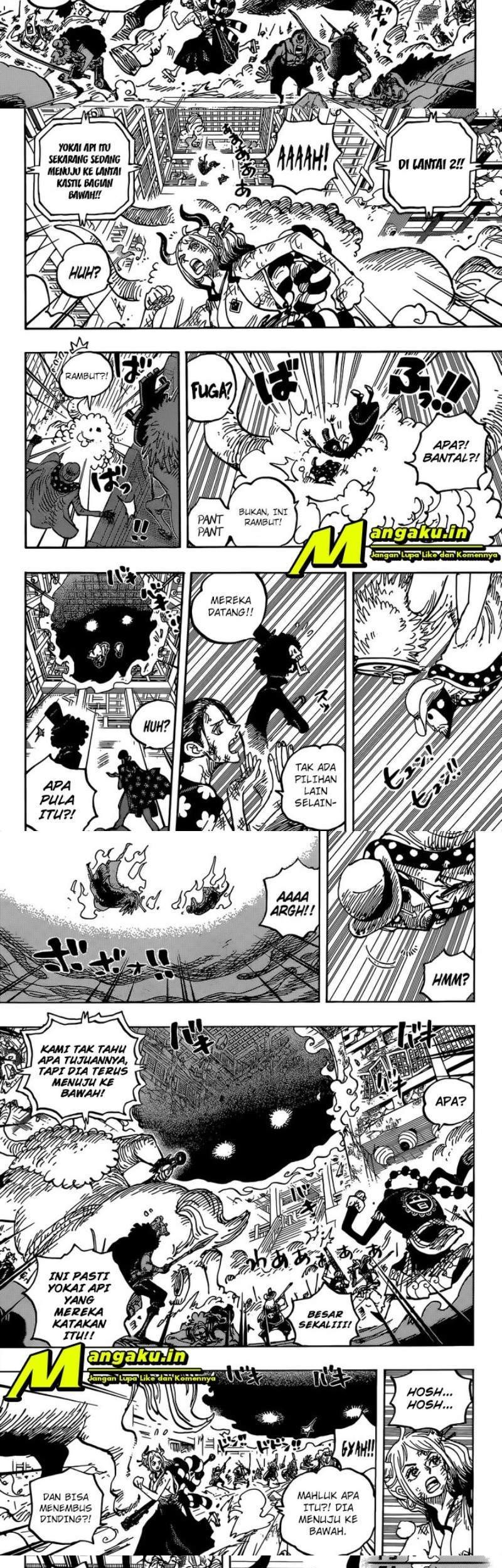 One Piece Chapter 1032 - halaman 3