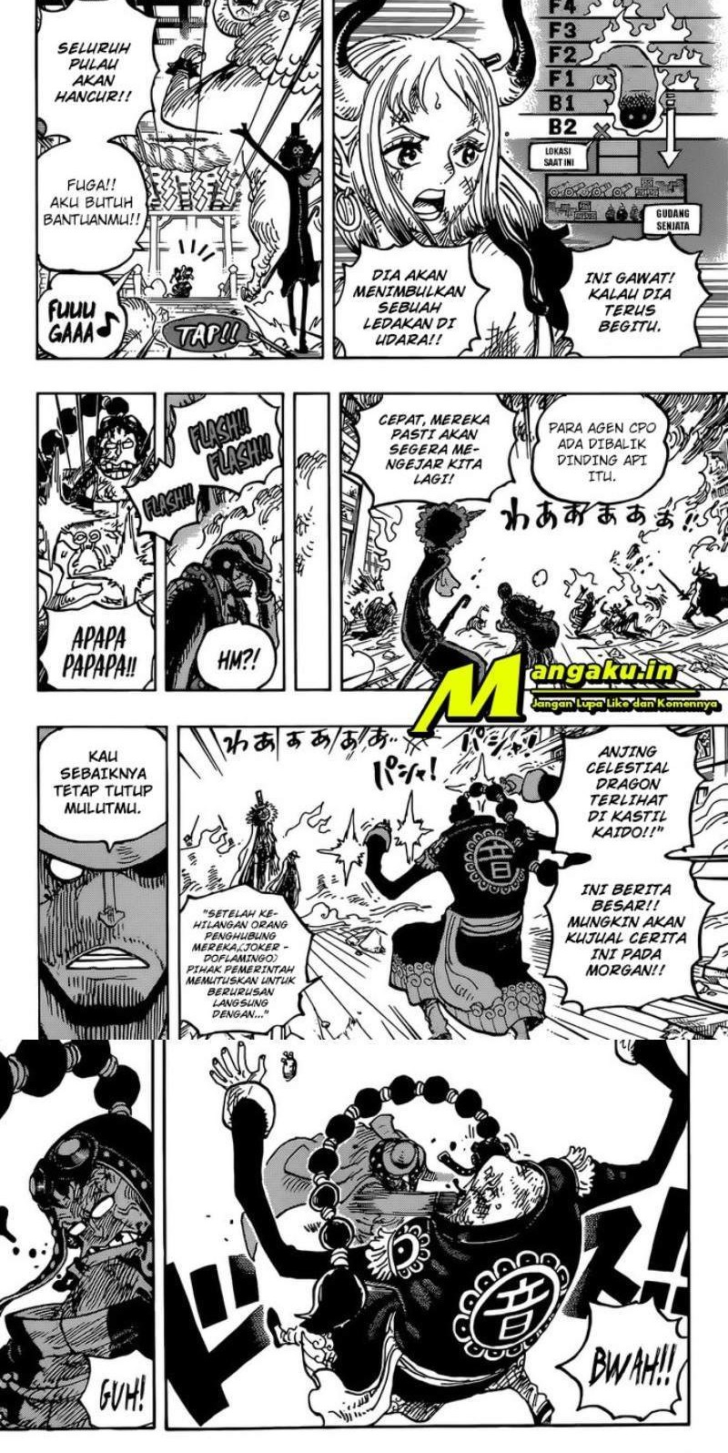 One Piece Chapter 1032 - halaman 4