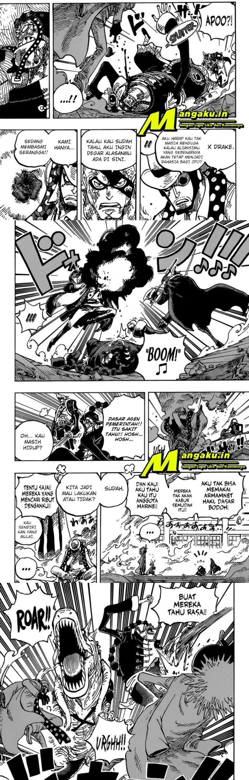 One Piece Chapter 1032 - halaman 5