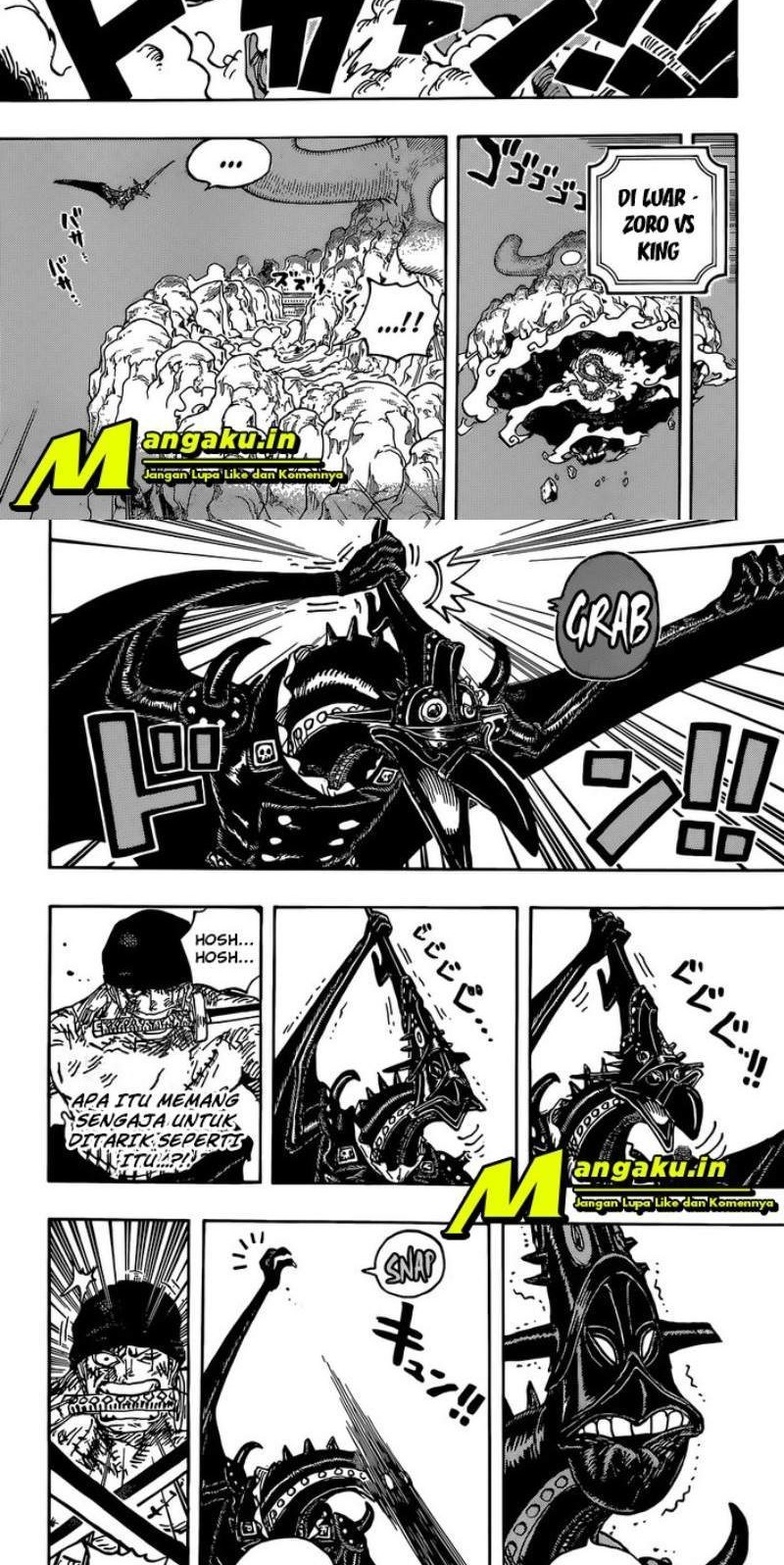 One Piece Chapter 1032 - halaman 6