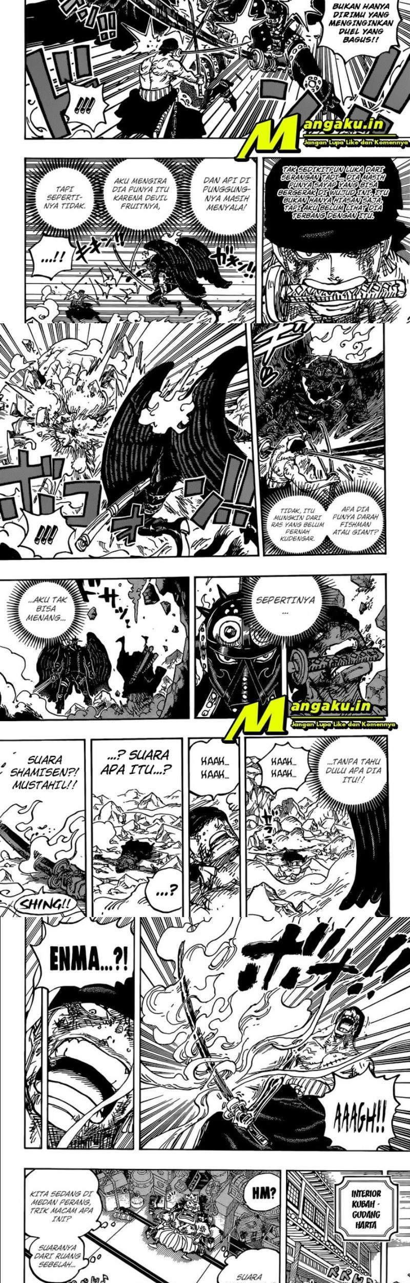 One Piece Chapter 1032 - halaman 9