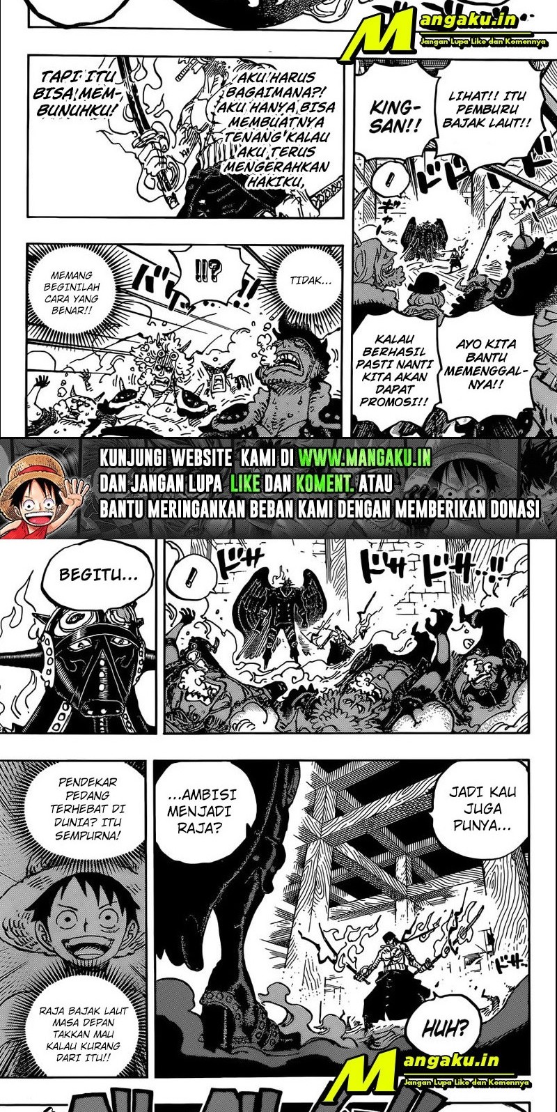 One Piece Chapter 1033 - halaman 10