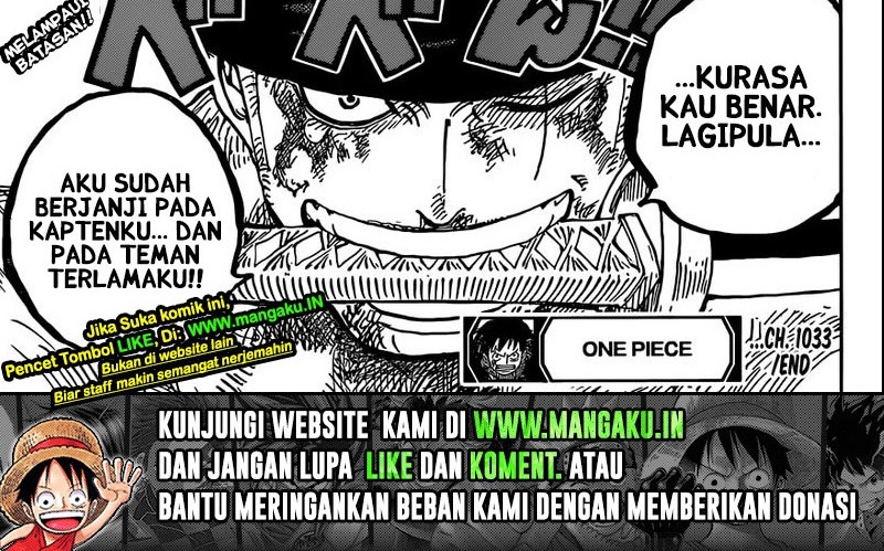 One Piece Chapter 1033 - halaman 11