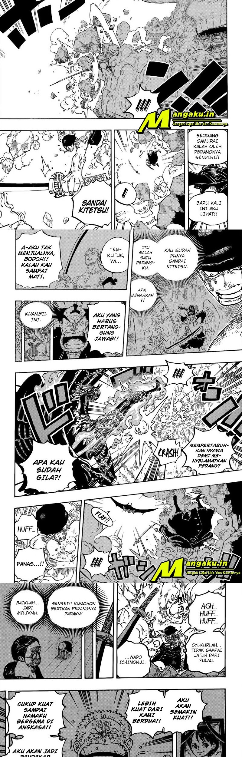 One Piece Chapter 1033 - halaman 5