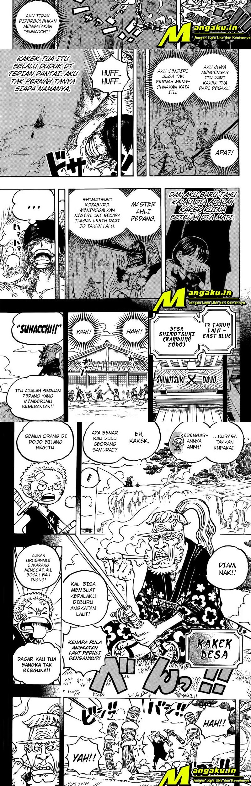 One Piece Chapter 1033 - halaman 7