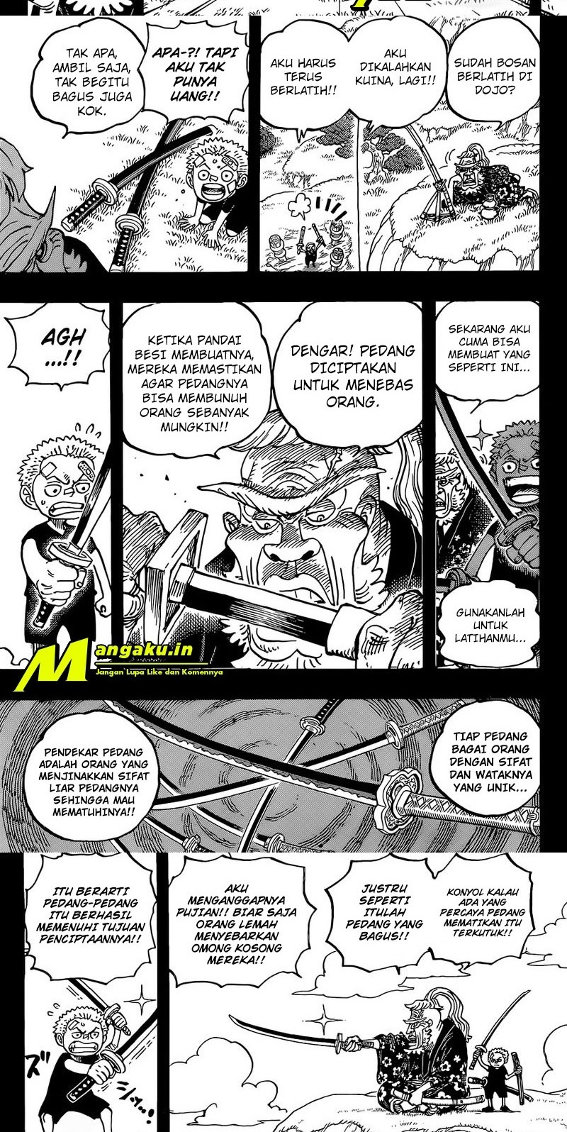 One Piece Chapter 1033 - halaman 8