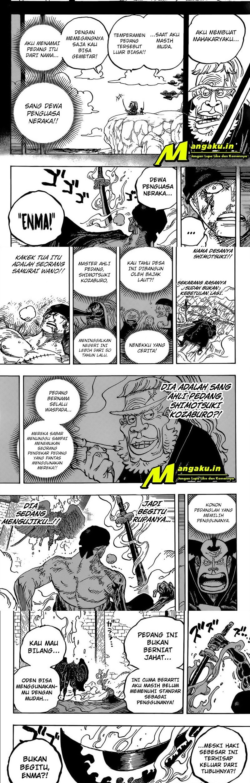 One Piece Chapter 1033 - halaman 9